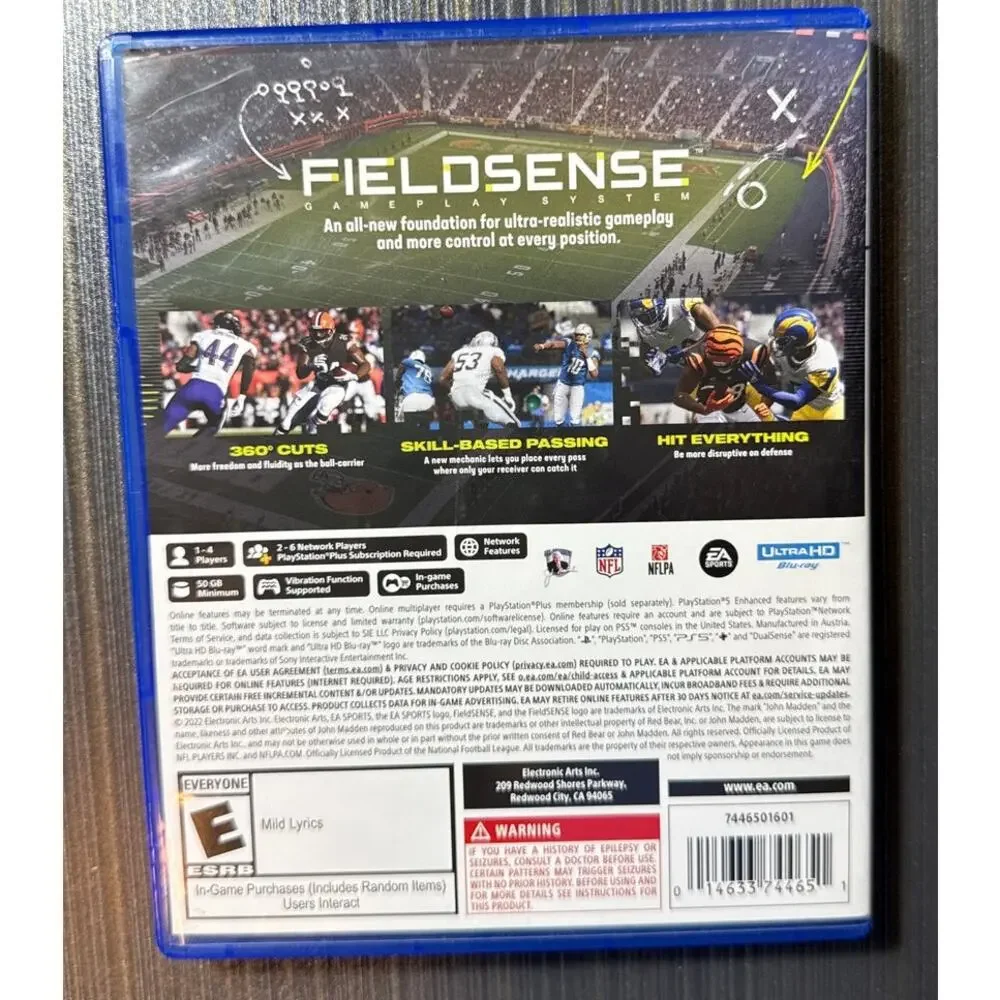 Sony Playstation Video Game Madden NFL 23 for Playstation 5